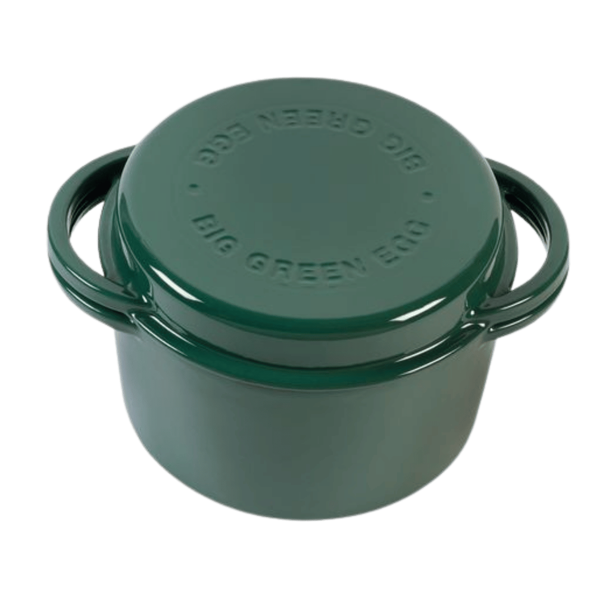 Big Green Egg Braadpan Dutch Oven Rond Groen 4.7 L
