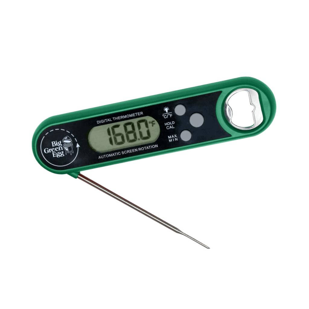 Big Green Egg Thermometer with Bottle Opener