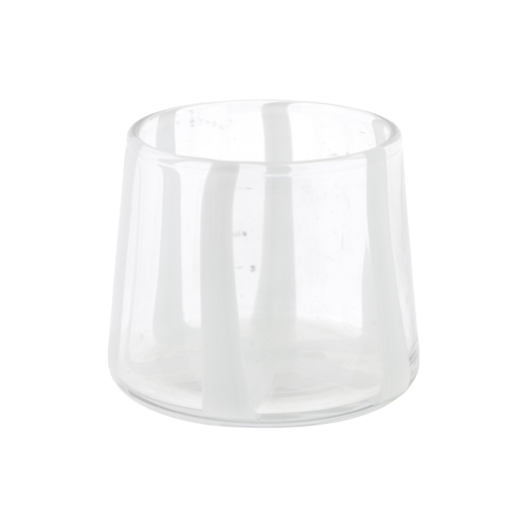 Home Society Theelichthouder Twist Wit 10 cm