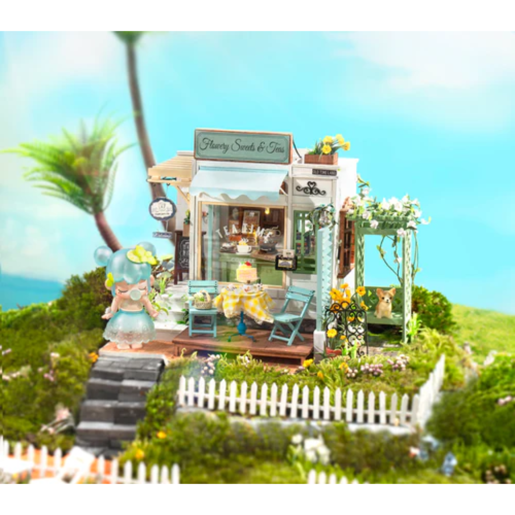 Robotime DIY Flowery, Sweets & Tea 22 x 17 x 14.9 cm