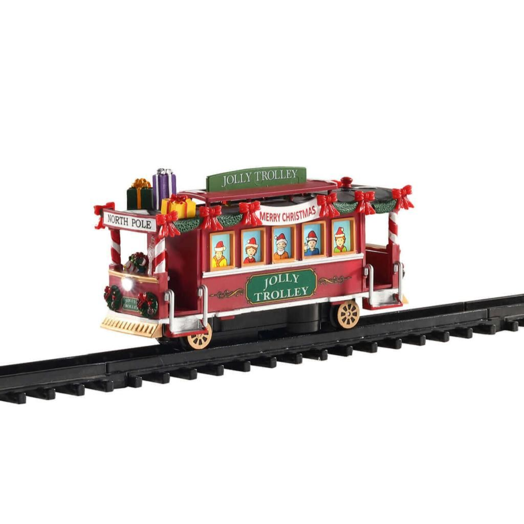 Lemax Jolly trolley