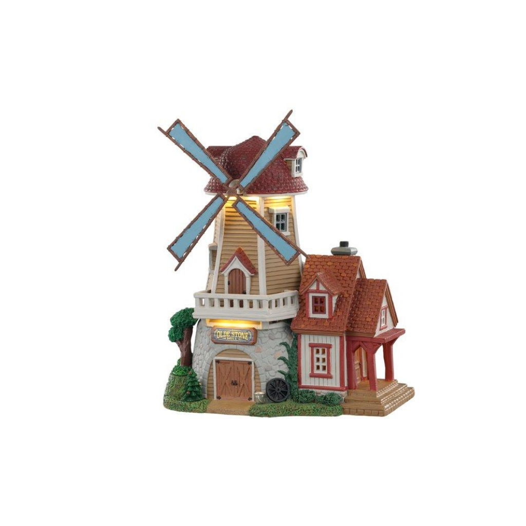 Lemax Olde stone mill