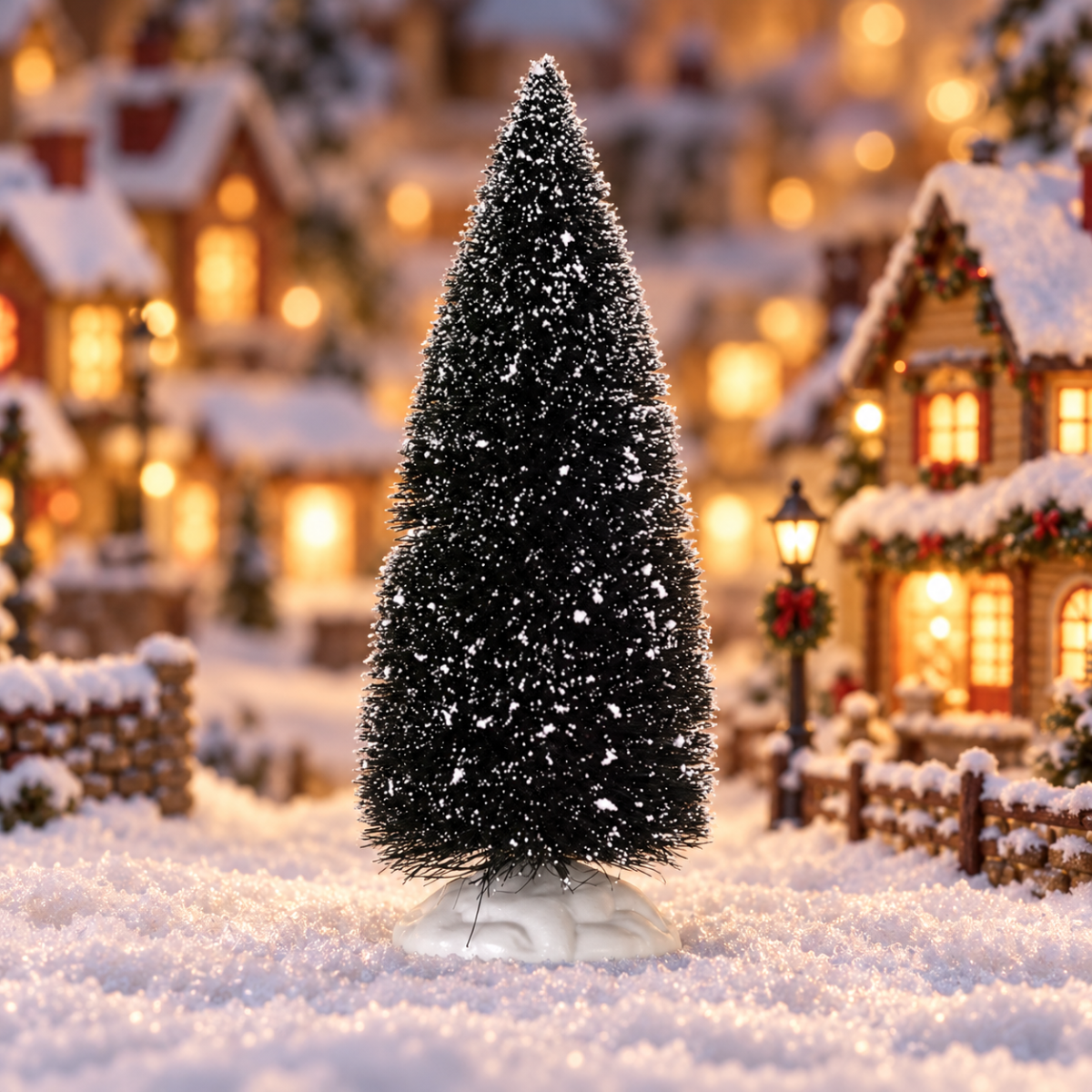 Lemax Kerstdorpminiatuur Bristle Tree Large 9 x 9 x 24 cm