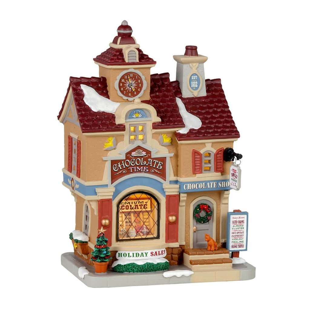 Lemax Chocolate Time met verlichting