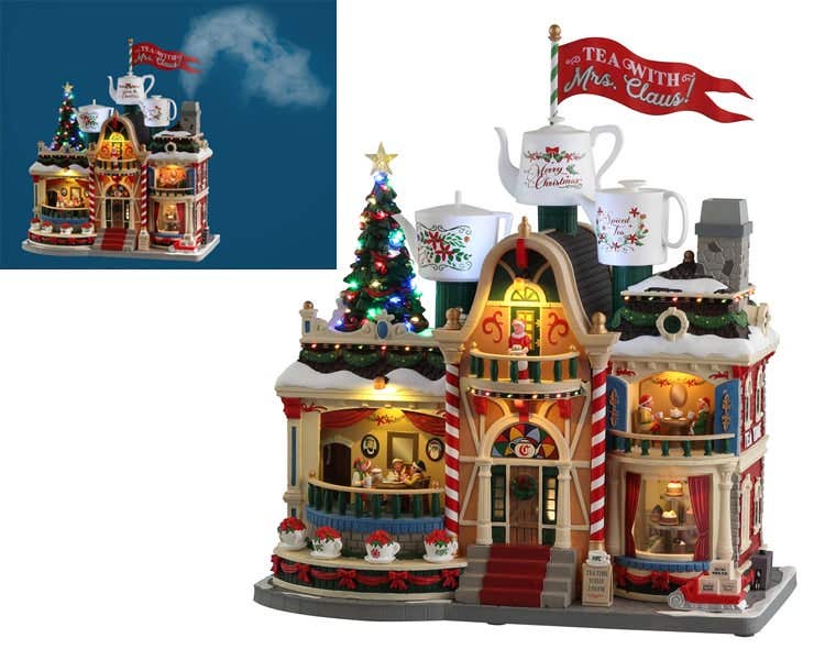 Lemax Tea Mrs. Claus