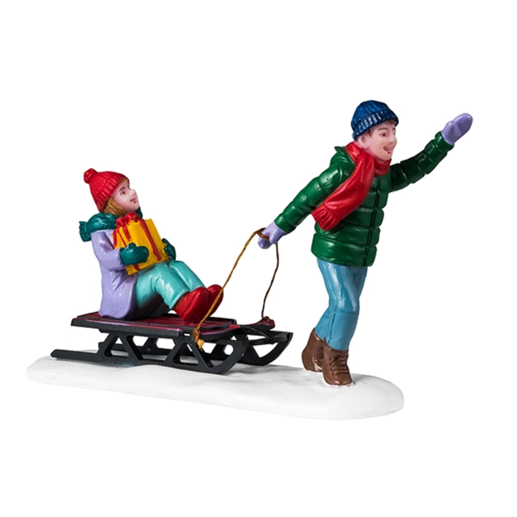 Lemax Christmas eve visit