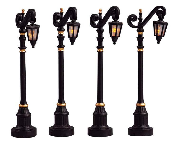 Lemax Colonial street lamp