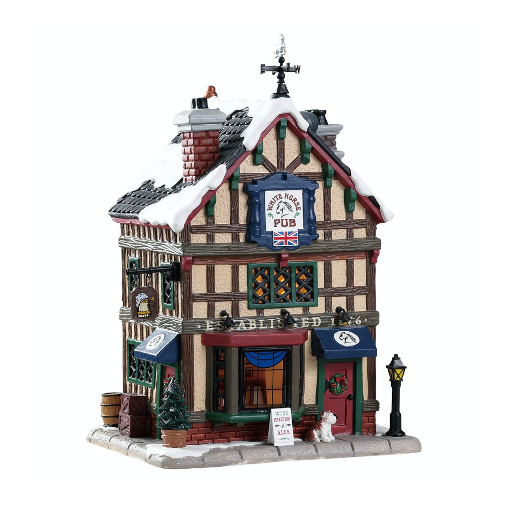 Lemax Old British Pub met verlichting