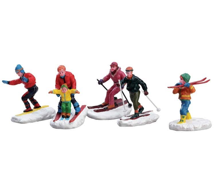 Lemax Winter fun figurines
