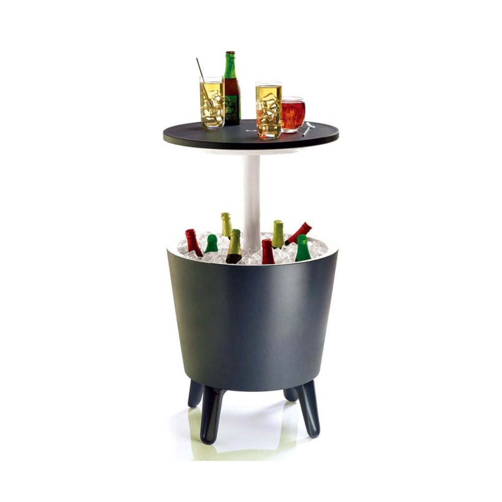 Keter Cool Bar Bijzettafel Antraciet 49.5 x 57 cm