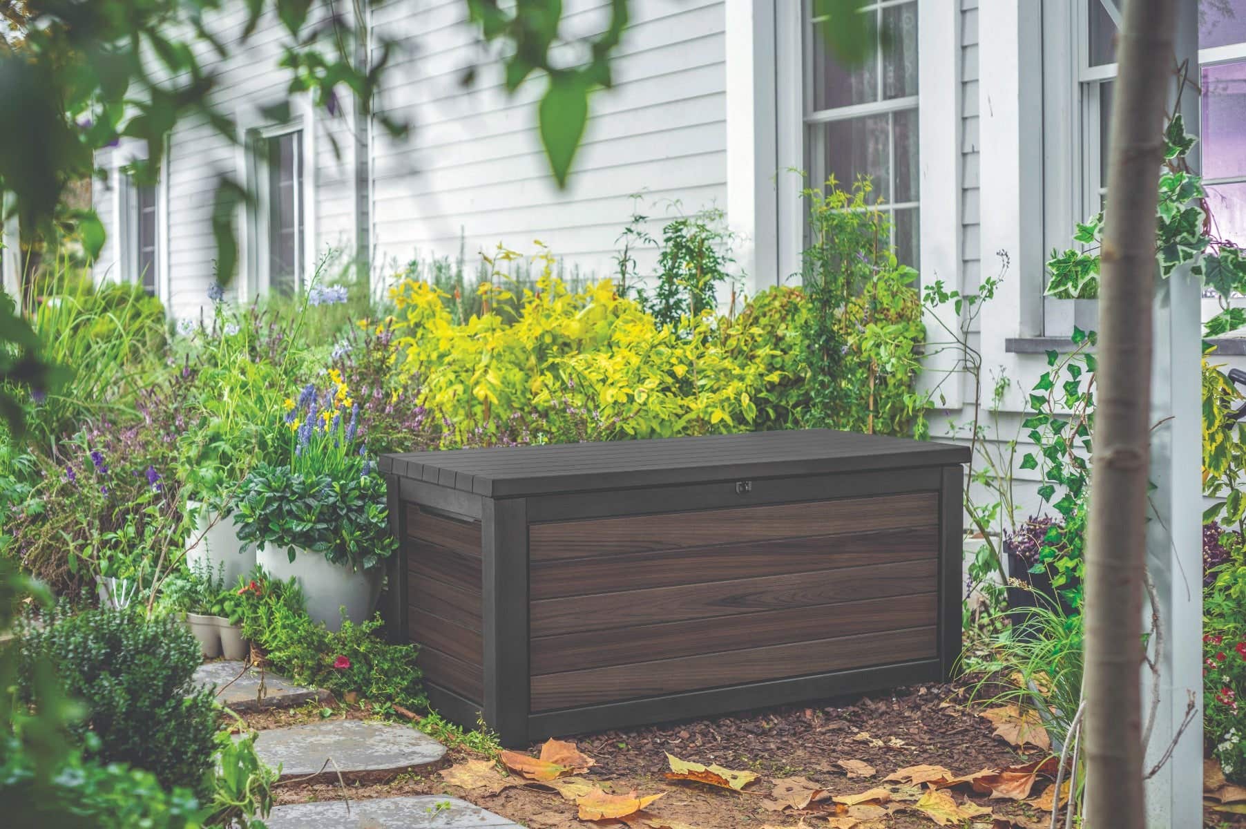 Keter Kussenbox Signature 630 L Bruin 155 x 72.4 x 69.4 cm