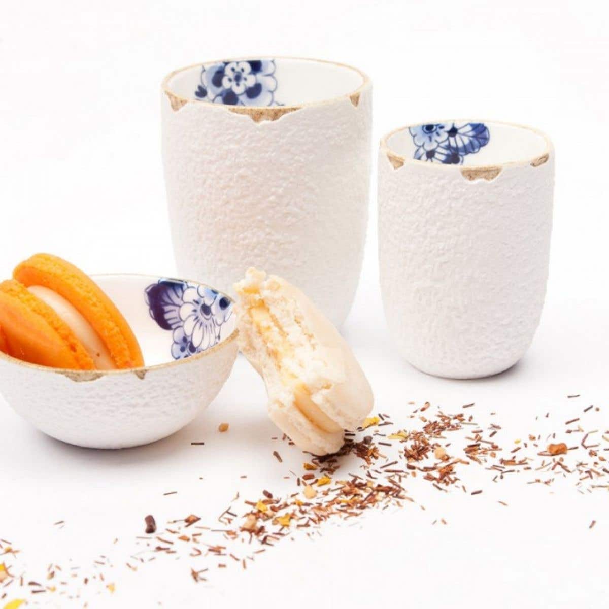 Heinen Delfts Blauw Bloesem Dipschaaltje