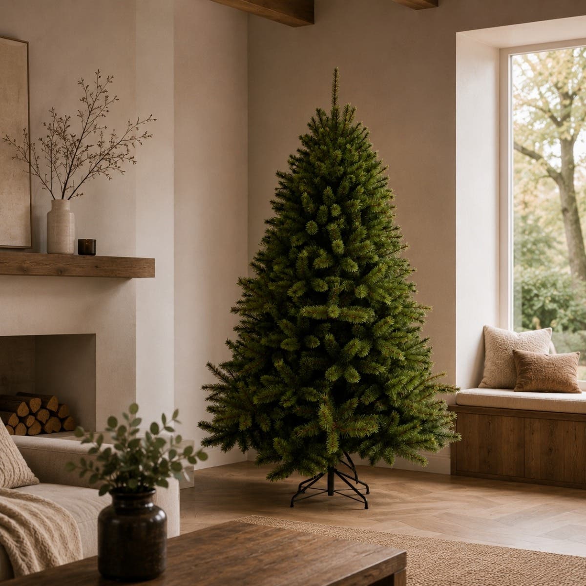Triumph Tree Kunstkerstboom Forest Frosted Groen 185 x 130 cm
