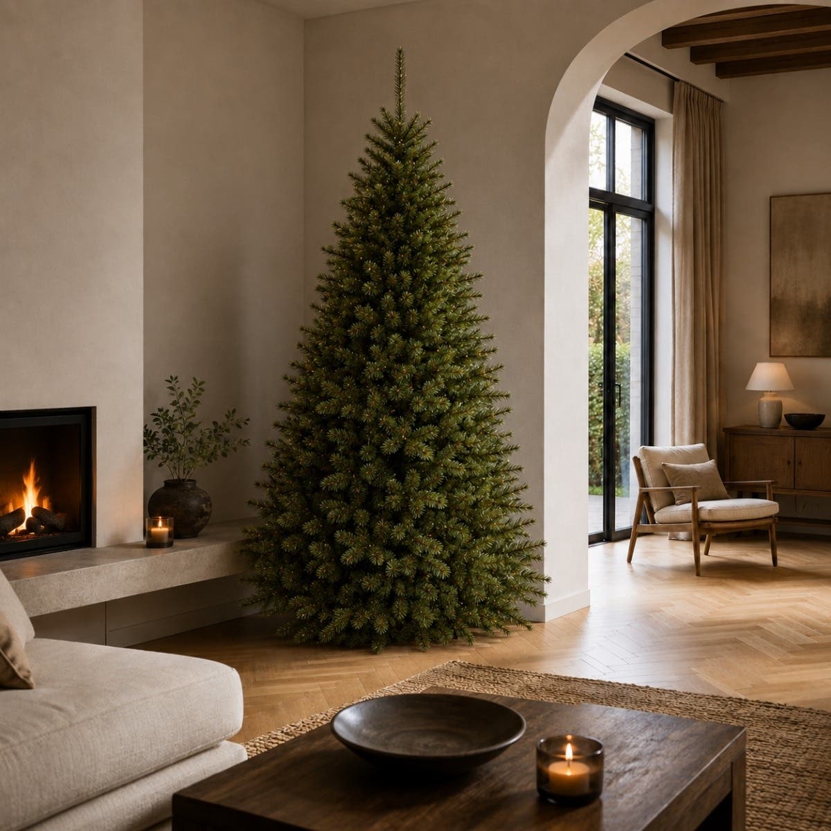 Triumph Tree Kunstkerstboom Forest Frosted Groen 215 x 140 cm