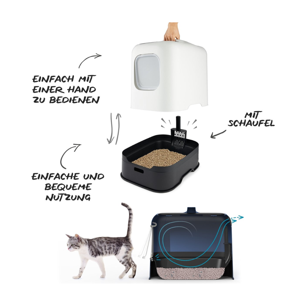 Rotho Mypet Kattentoilet Biala Cappuchino