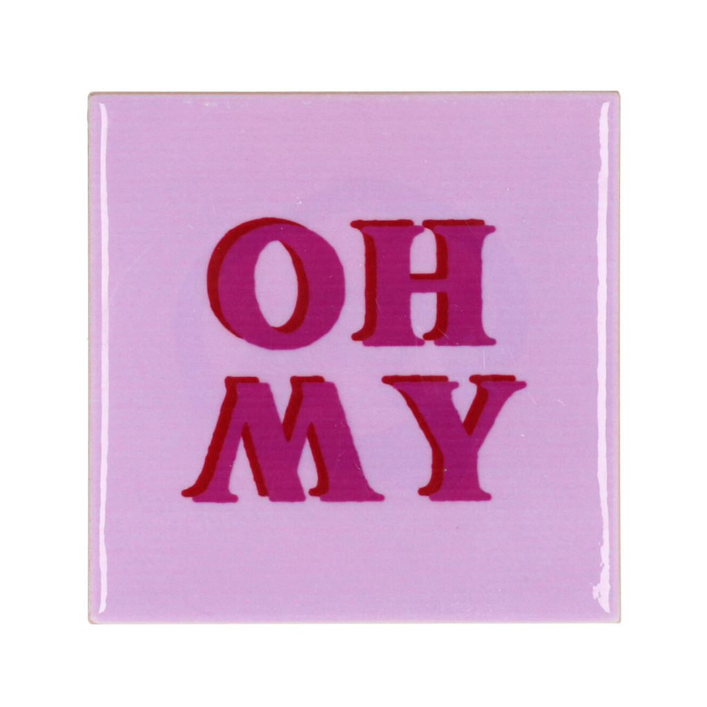 Tegel Oh My Paars 10 x 10 cm