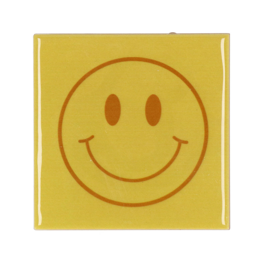 Tegel Smiley Groen 10 x 10 cm