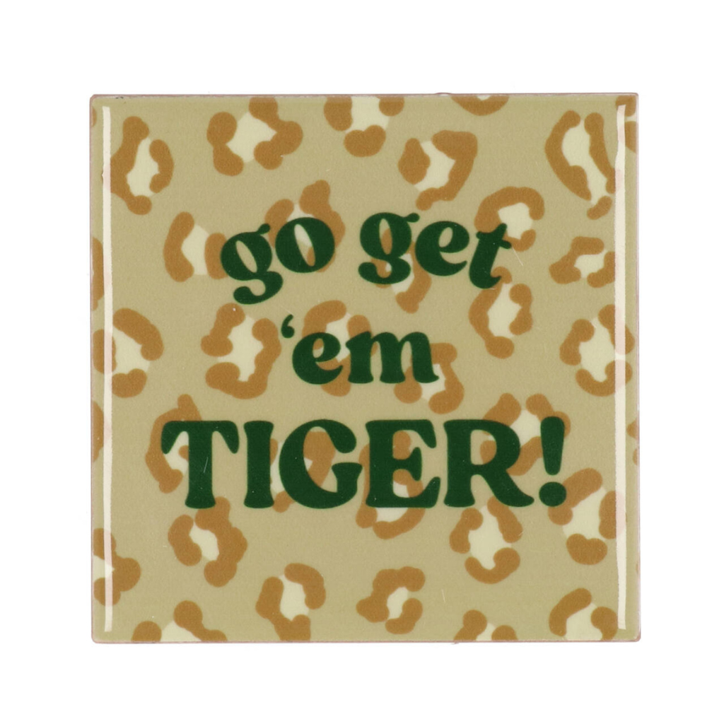 Tegel Tiger Bruin 10 x 10 cm