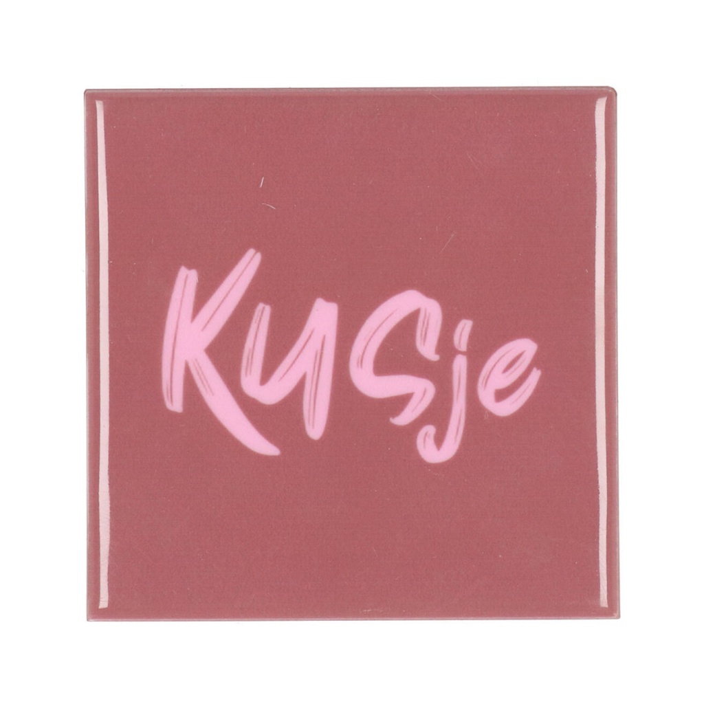 Tegel Kusje Roze 10 x 10 cm