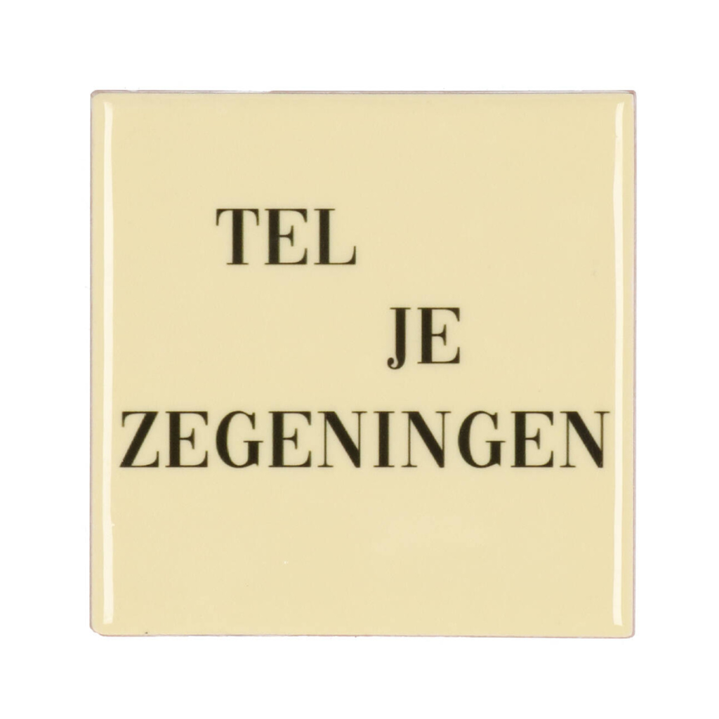Tegel Zegeningen Beige 10 x 10 cm