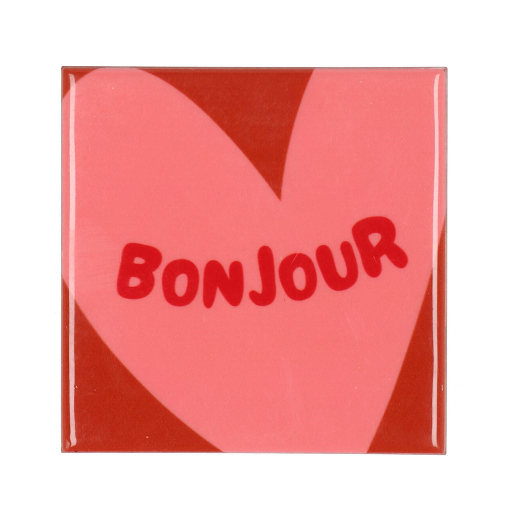 Tegel Bonjour Roze 10 x 10 cm