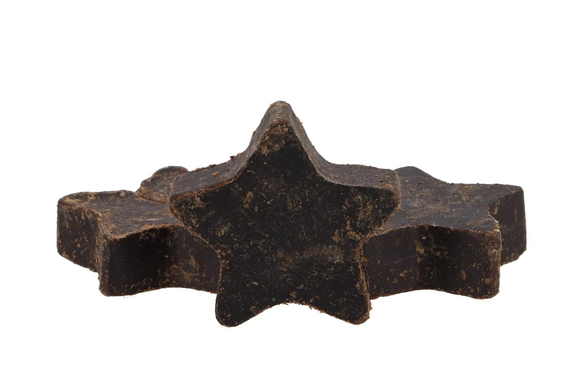 Geurblokje Amber Ster Black 6 x 6 x 2 cm