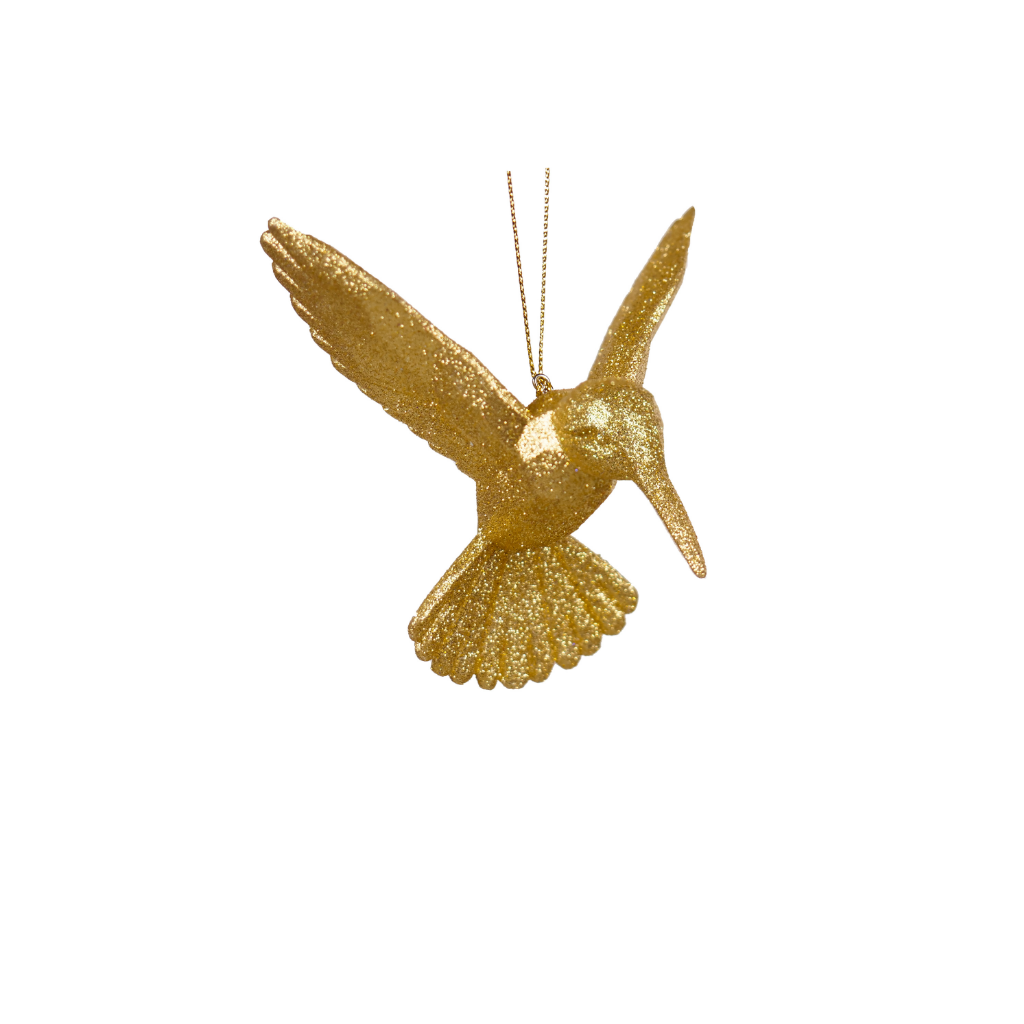Kurt Adler kersthanger Glitter Gold Hummingbird
