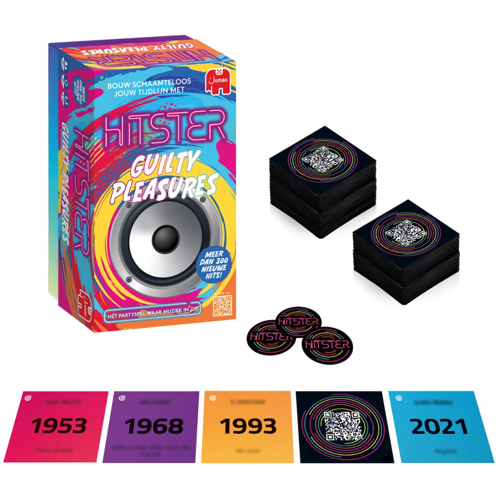 Jumbo Hitster Guilty Pleasure Partyspel