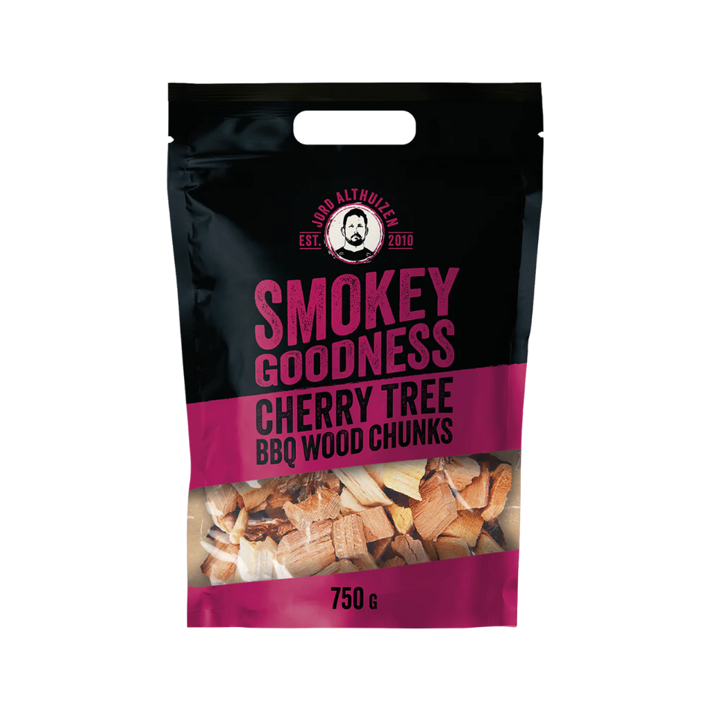 Smokey Goodness BBQ woodchunks cherry 750g
