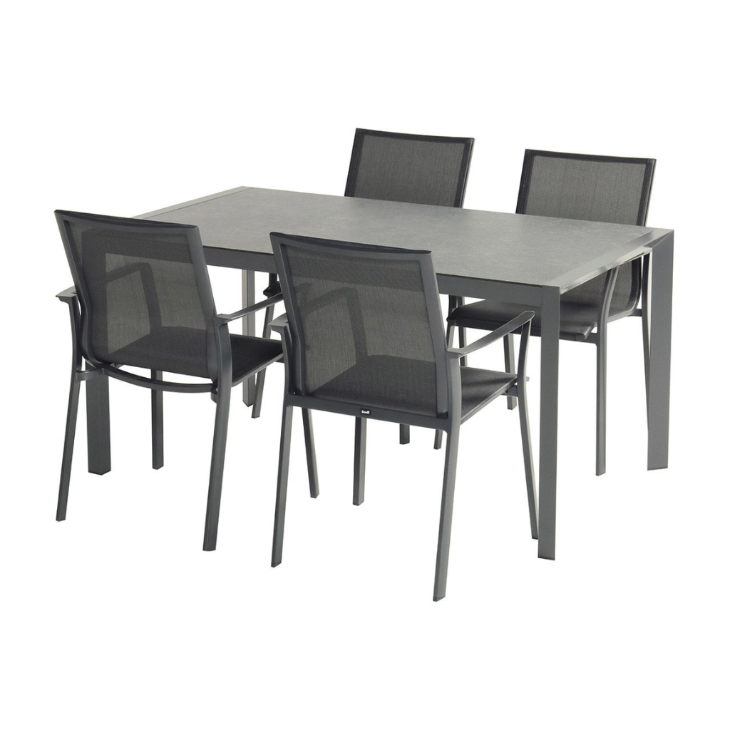 Hartman Eettafelstoel Lea Grijs 62 x 63 x 88.5 cm