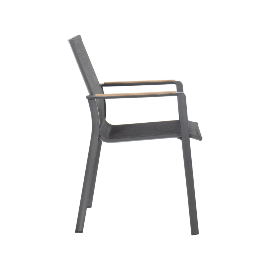 Hartman Eettafelstoel Lea Antraciet 62 x 60.5 x 88 cm