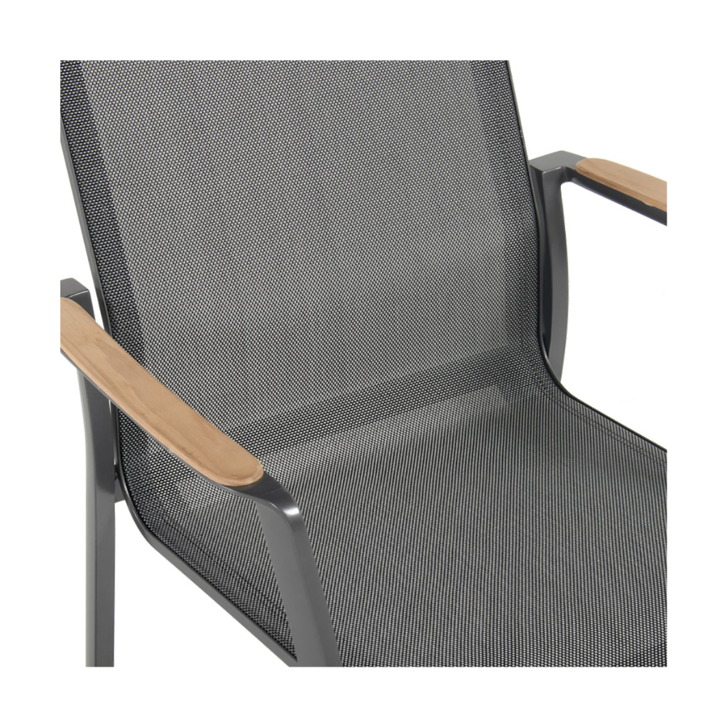 Hartman Eettafelstoel Lea Antraciet 62 x 60.5 x 88 cm