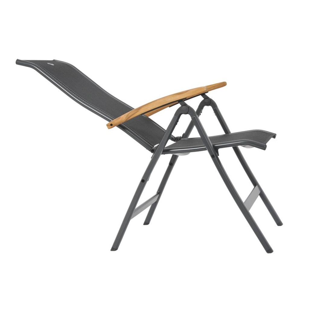 Hartman Verstelbare Tuinstoel Elisa Teak Grijs 54 x 61.5 x 110 cm