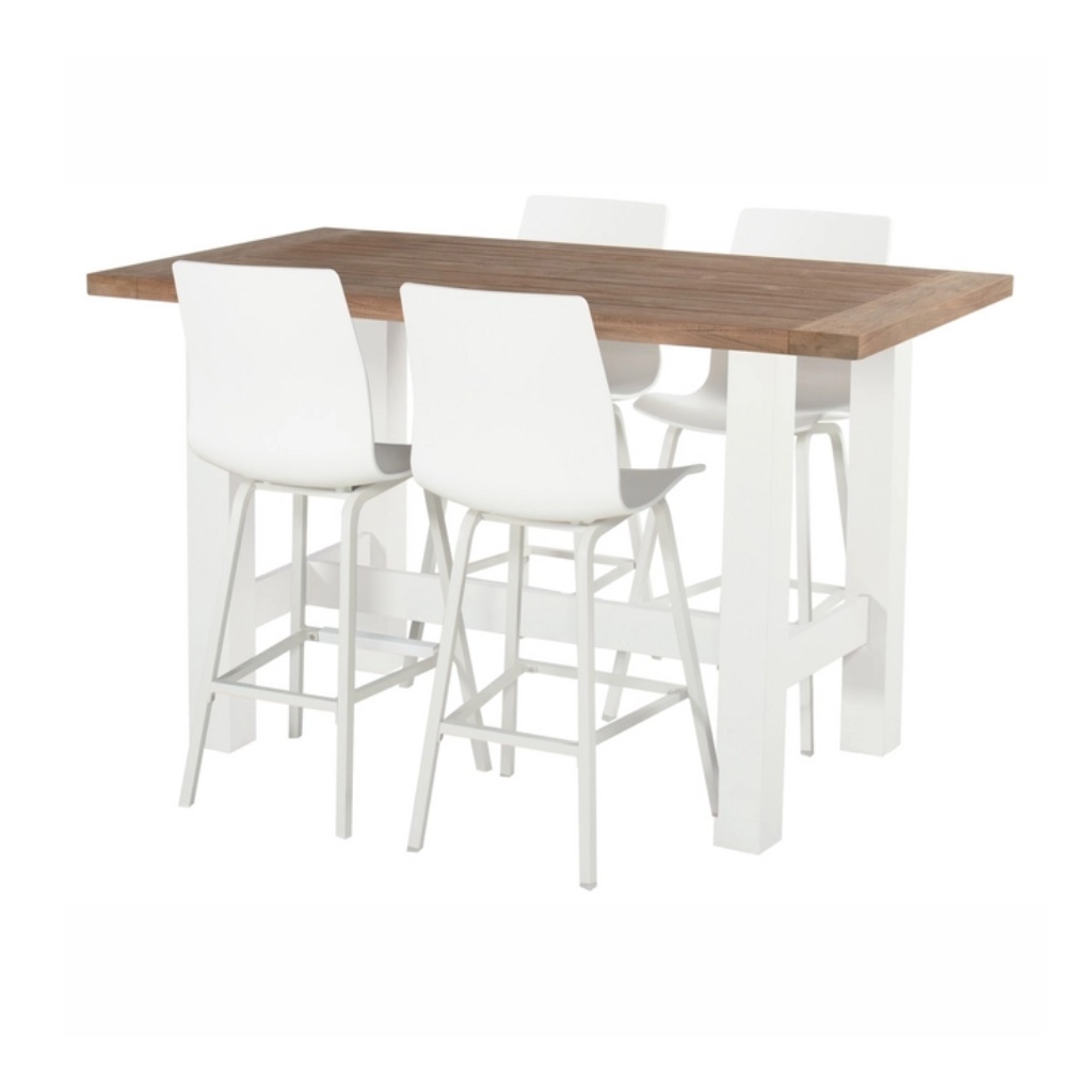 Hartman Barstoel Sophie Wave White 119 x 57 x 45.5 cm