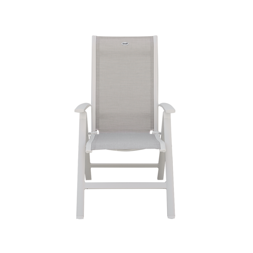 Hartman Verstelbare Tuinstoel Alice Beige 63 x 68 x 110 cm