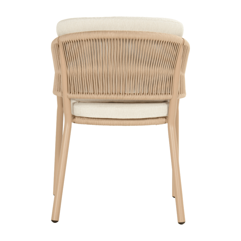 Hartman Eettaftelstoel Altea Rope Cappuccino