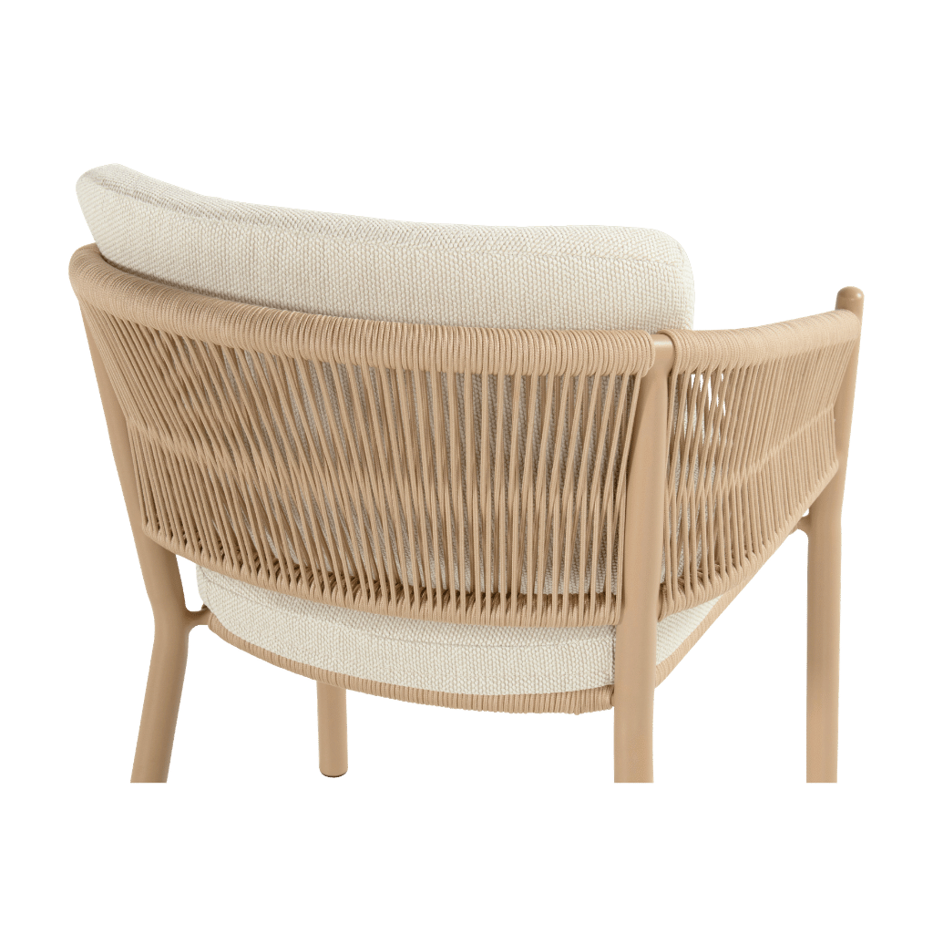 Hartman Eettaftelstoel Altea Rope Cappuccino