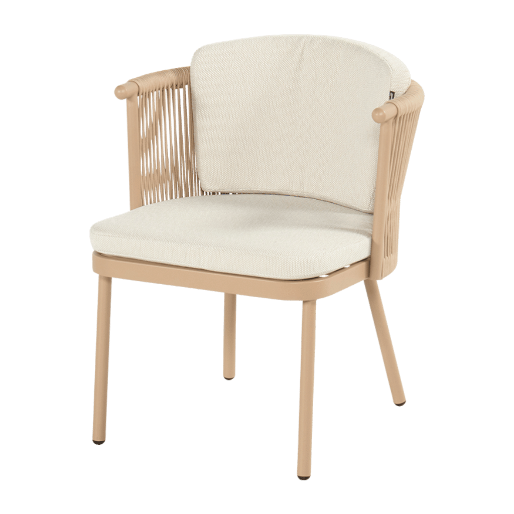 Hartman Eettafelstoel Toledo Rope Cappuccino