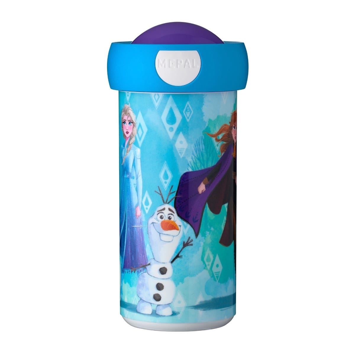 Mepal Schoolbeker Campus Frozen II 300 ml - Blauw - 7 x 7 x 15,5 cm