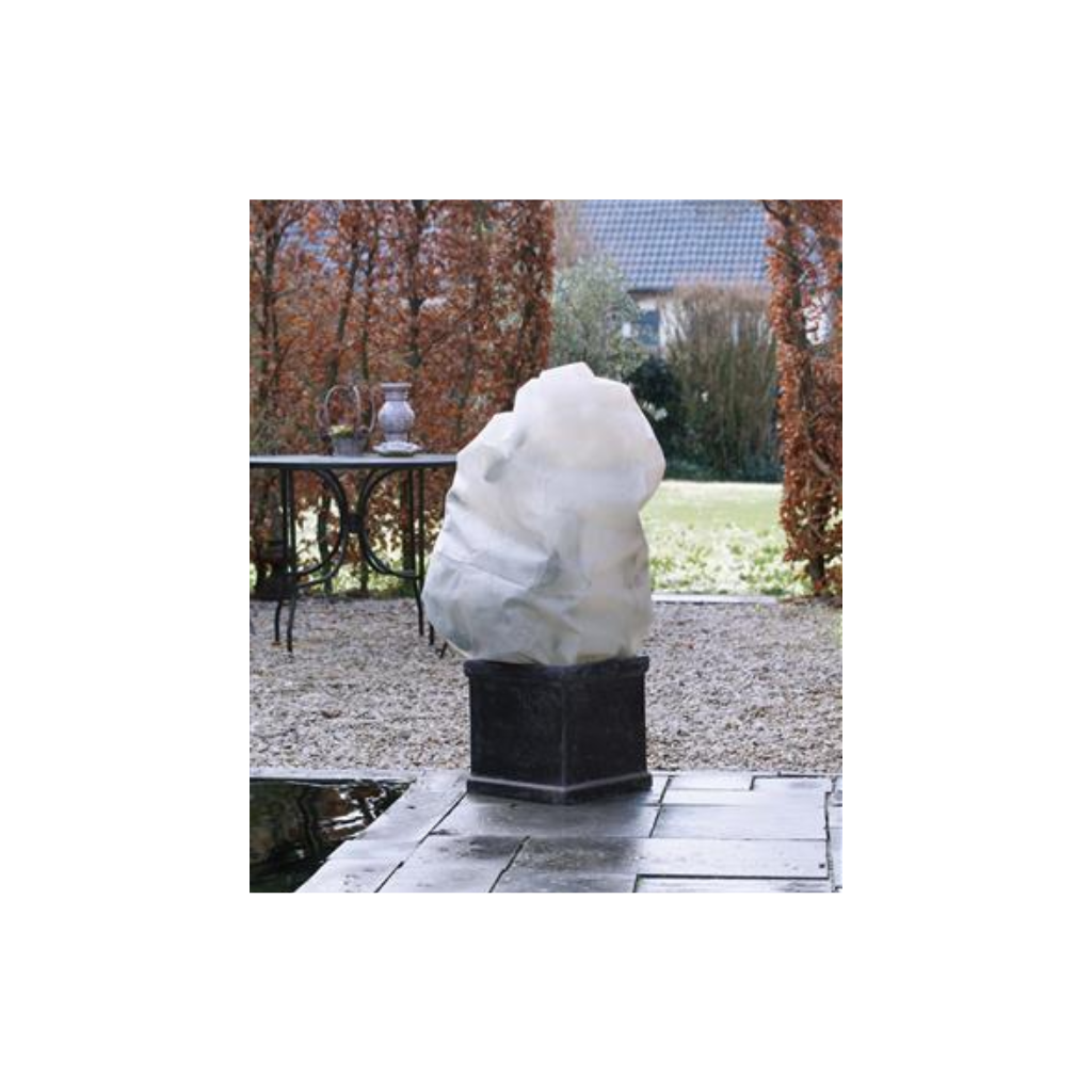 Nature Planten Winterafdekhoes met koord beige 3 stuks