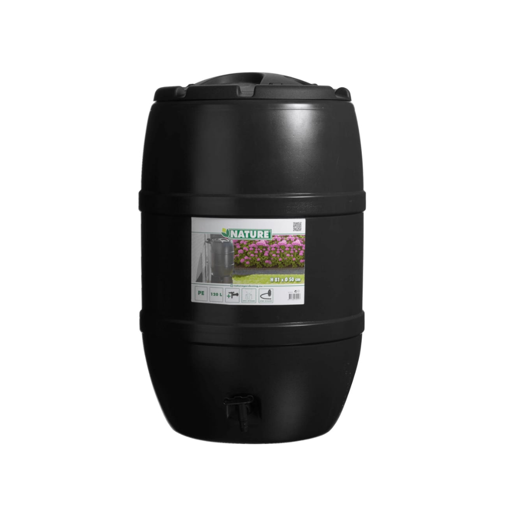 Nature Regenton 120L zwart