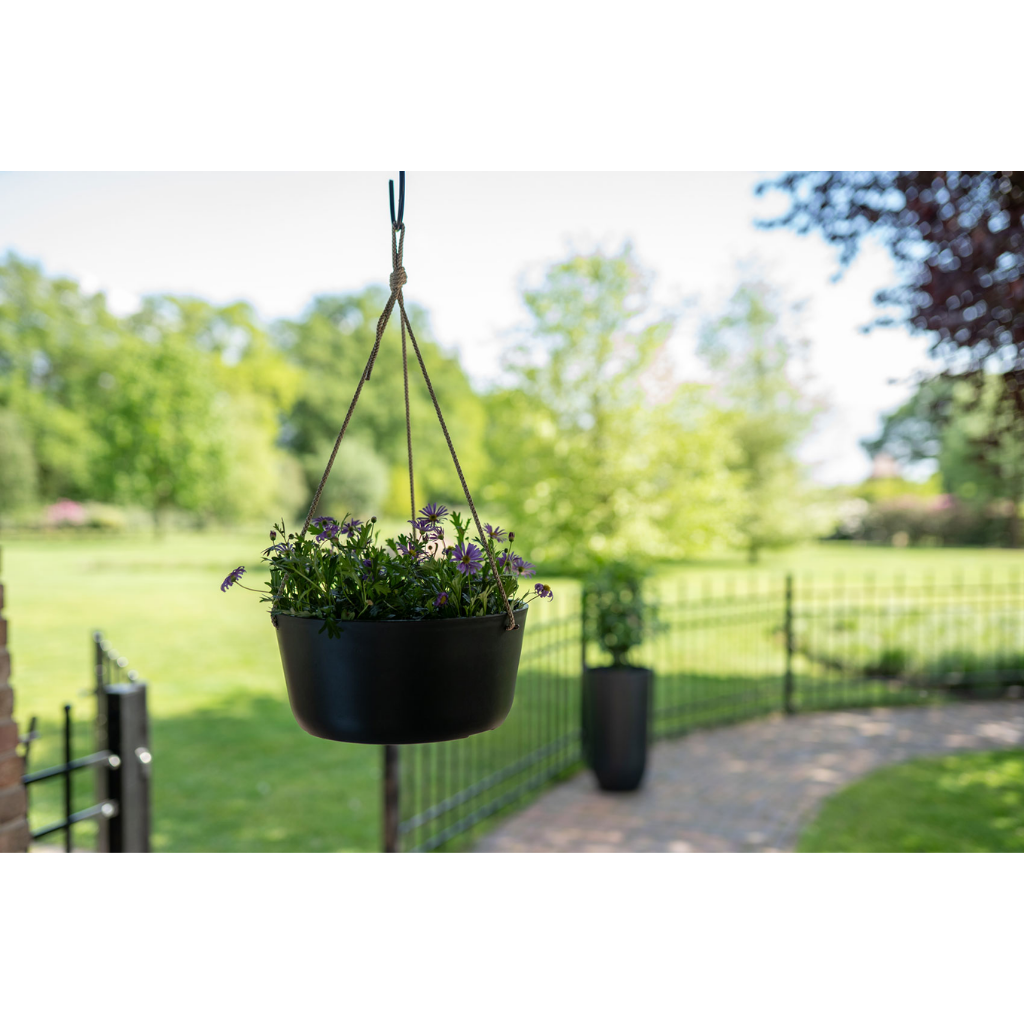 TS Collection Hangpot Palermo Zwart 12 x 27 cm