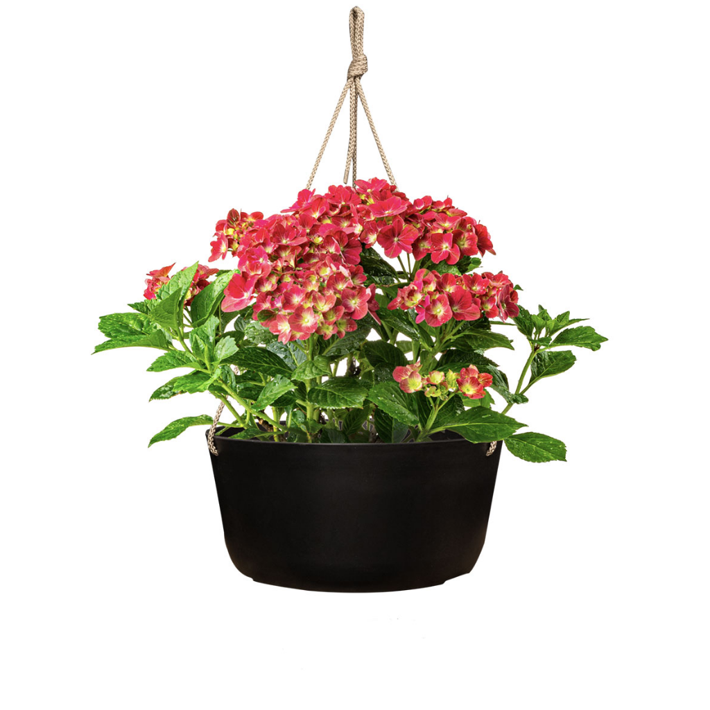 TS Collection Hangpot Palermo Zwart 12 x 27 cm