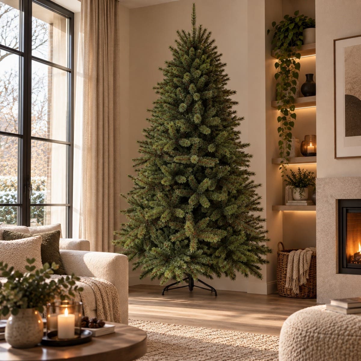 Triumph Tree Kunstkerstboom Forest Frosted Groen 260 x 168 cm