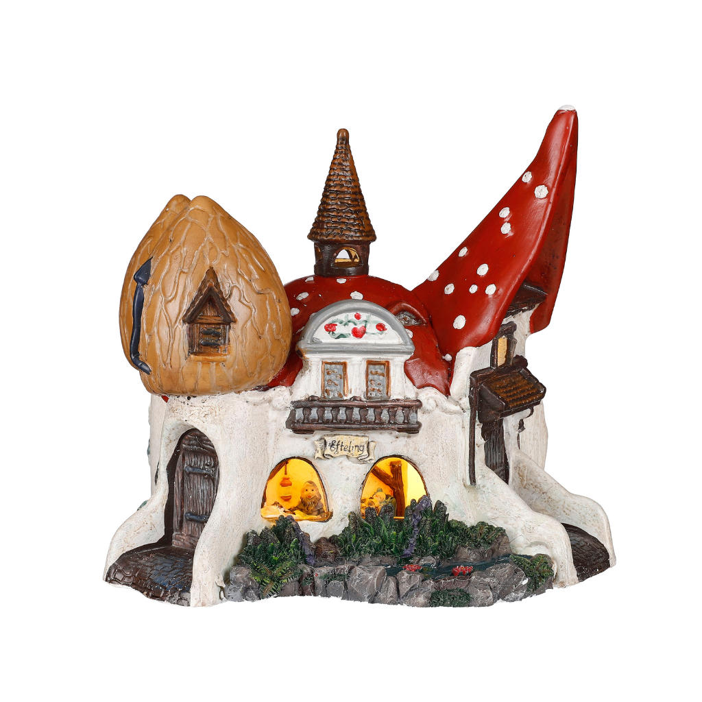 Efteling Huis van de Kabouters 19 x 16 x 17 cm