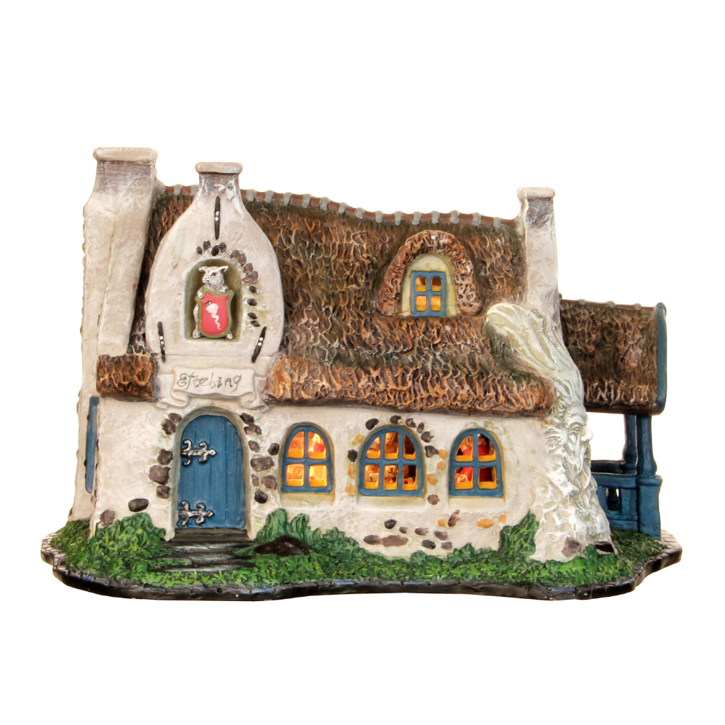 Efteling Huis van de Zeven geitjes 22 x 15 x 14 cm