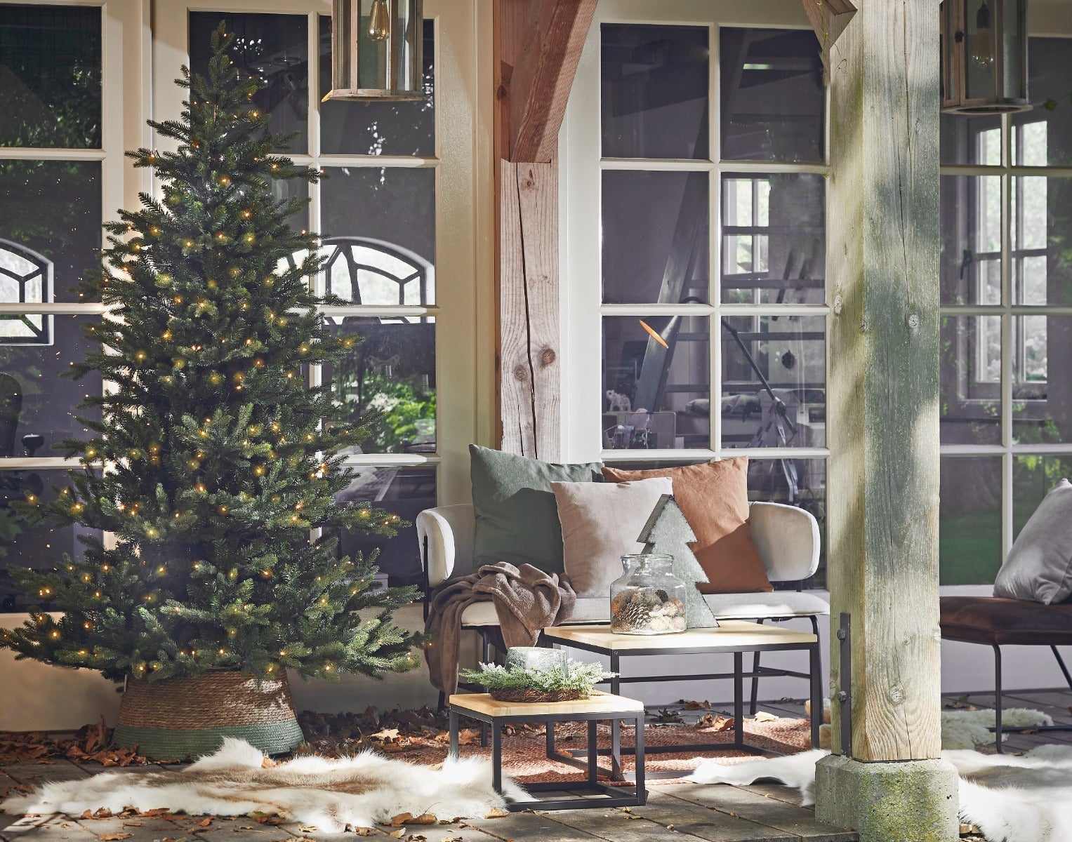 Black Box Trees kunstkerstboom Macallan met verlichting 215 x 137 cm