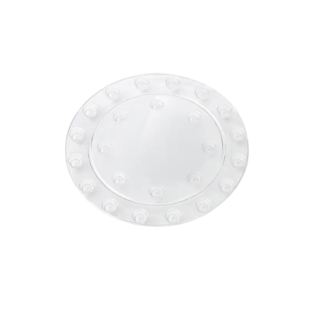 Elho Floorprotector Rond Transparant 15 x 2 cm