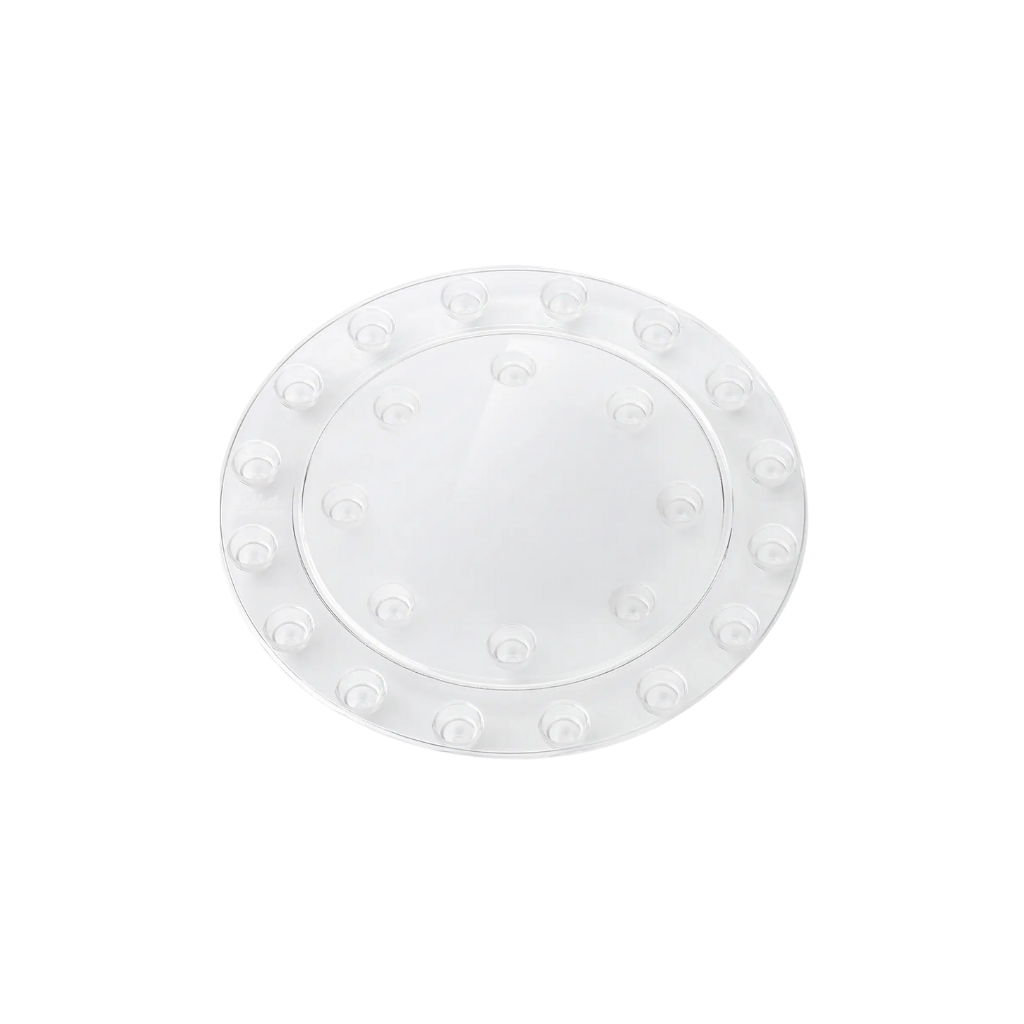 Elho vloerbeschermer Rond 25cm Transparant