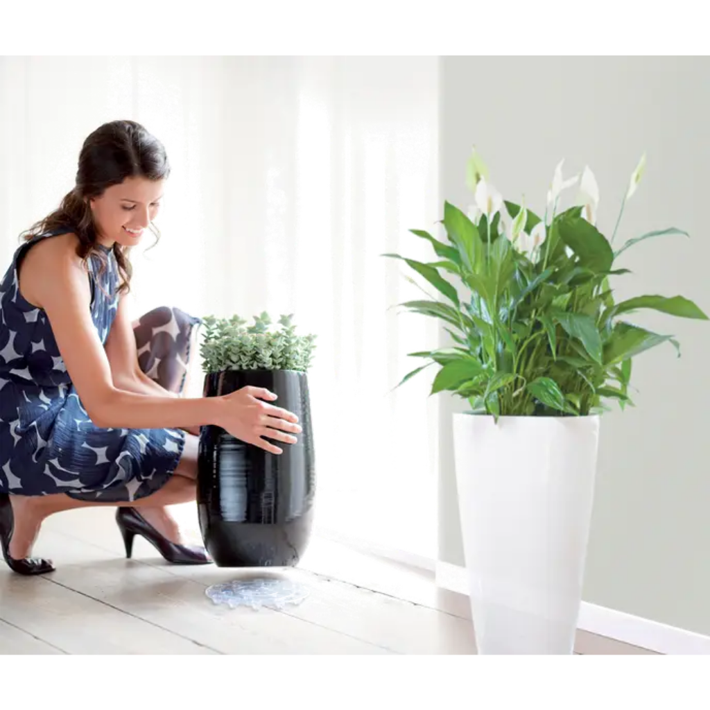 Elho Floorprotector Rond Transparant 25 x 2 cm